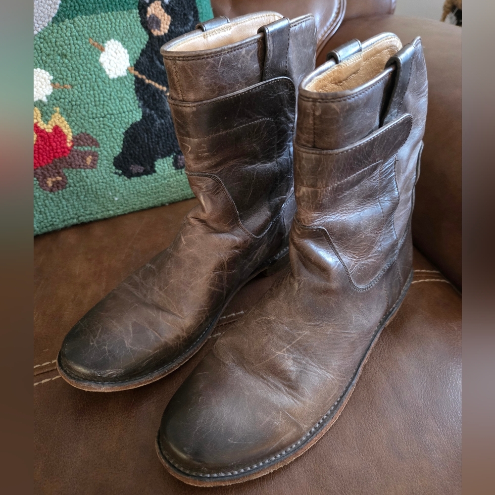 Frye Paige Short Riding Boots Womens 8.5